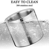Stainless Steel Mortar & Pestle (Manual Spice and Herb Grinder)