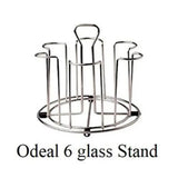 Stainless Steel Glass Stand with Tray