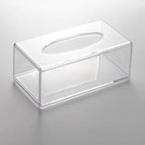 Transparent Tissue Box Holder (Napkin or Tissue Dispenser)