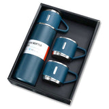 Vacuum Flask Set with 3 Cups for Camping, Travelling or Outdoor