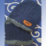 Unisex Woolen Beanie Cap with Neck Warmer (Free Size)